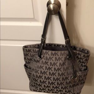 Gray Michael Kors bag
